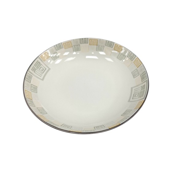 福字陶瓷盘 20.5CM